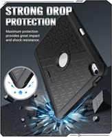 MoKo Protection complète antichoc robuste à double couche Housse de protection pour béquille pour iPad 10e génération 10.9 pouces 2022