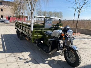 Triciclo Motorizado de Carga de 350cc con Enfriamiento por Agua y Volquete Hidráulico, Motocicleta de Tres Ruedas de Servicio Pesado para Minería y Agricultura - Product Image 2