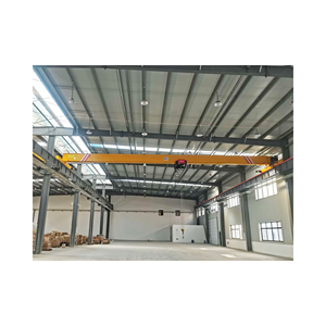 Construcción EOT puente grúa 2 toneladas 5 toneladas viga única puente grúa estándar europeo - Product Image 1