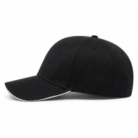 Unisex klassieke vintage baseballcap met lage profiel, Oxford-stof, luipaardprint, contrast piping, gebogen klep, verstelbare achtergesp, casual sport.