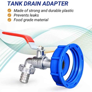IBC Water Tank <b>Valve</b> for 275-330 Gallon Tote Water Tank Adapter IBC Tote to Garden Hose Water Drain Tote Conector - Product Image 4