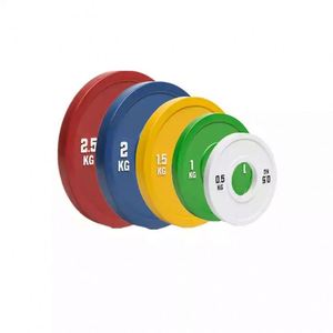 Disco <span class=keywords><strong>de</strong></span> Pesas Fraccionado Greaterman <span class=keywords><strong>de</strong></span> Entrega Rápida, 0.5kg/<span class=keywords><strong>1</strong></span>.0kg/<span class=keywords><strong>1</strong></span>.25kg, <span class=keywords><strong>de</strong></span> Goma, Resistente, Antideslizante, con Diámetro <span class=keywords><strong>de</strong></span> Inserción <span class=keywords><strong>de</strong></span> 2 Pulgadas - Product Image 3
