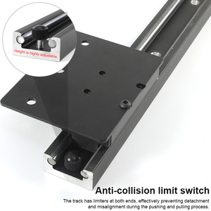 Roulettes pour meubles, quincaillerie DIY, glissières à <span class=keywords><strong>rail</strong></span>, rails coulissants, armoires de chambre à coucher, dressing, systèmes muraux en aluminium, <span class=keywords><strong>placard</strong></span> - Product Image 3