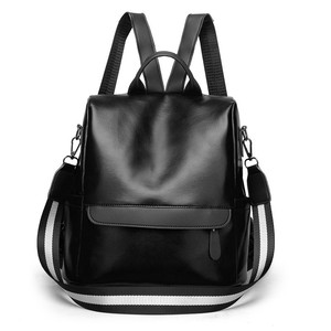 2022 Factory Wholesale Multifunctional Women Anti Theft Soft Leather <strong>Backpack</strong> Waterproof <strong>Brown</strong> Girl Shoulder School <strong>Backpack</strong> - Product Image 5