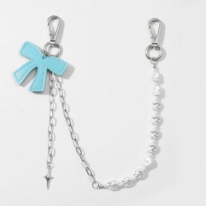<b>Extender</b> With Pearl Bag <b>Chain</b> Gold Clasp Detachable Cherry Purse Charm for Handbag Diy Accessories - Product Image 2