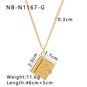Collana Sming con Ciondolo a Cuore a Forma di Busta in Acciaio Inossidabile 316L Placcato Oro 18K PVD Anti-Appannamento, Stile INS, Gioiello per Coppie, Regalo per <span class=keywords><strong>Lei</strong></span> - Product Image 6