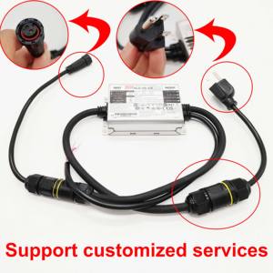 明纬 HLG XLG ELG 系列 20-600W IP65 IP67 防水可调光 LED 驱动器 12V 24V 适用于户外景观照明 - Product Image 4