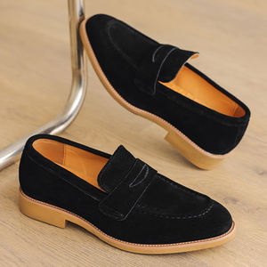 Mocassins en Cuir Véritable pour Hommes – Chaussures Habillées de Cérémonie, de Mariage et de Soirée - Product Image 5