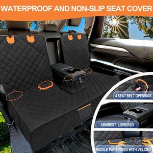 Protector de Asiento de Coche para Perros, Cubierta Antideslizante y Resistente al Agua para el Maletero, Protector de Asiento Trasero para Perros y Niños - Product Image 5