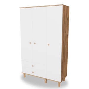 Office Filing Cabinet, <b>3</b>-<b>Door</b> -Drawer <b>Wardrobe</b> Children's Room <b>Wardrobe</b> - Product Image 2