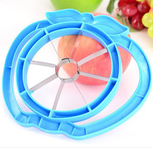 Fruit Slicer Stainless Steel Plastic Handle Apple Shaped Cutter Kitchen Tool For Fruits Vegetables - Product Image 3