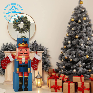 Boîte cadeau rectangulaire pour muffins <span class=keywords><strong>de</strong></span> Noël, emballage portable pour cupcakes, matériaux recyclés, gaufrage, pelliculage mat - Product Image 5