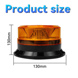 Luces de Emergencia LED para Techo de Coche, Venta al por Mayor de Fábrica, Luces de Advertencia de Tráfico Magnéticas 12V-24V 24W 36LED para Camiones Todoterreno, Reequipamiento/Actualización - Product Image 3