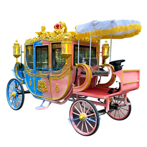 Charrette royale électrique élégante, calèche de mariage, voiture de tourisme, calèche royale électrique de Noël - Product Image 1