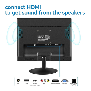 จอคอมพิวเตอร์ LCD จอแสดงผลคอมพิวเตอร์ ระบบกล้องวงจรปิด ทำงาน 24 ชั่วโมงต่อวัน ความคมชัดสูง สำหรับระบบรักษาความปลอดภัย จอ LCD HD สำหรับกล้องวงจรปิด - Product Image 3