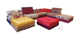 Canapés modulaires sectionnels de salon au <span class=keywords><strong>design</strong></span> moderne, ensembles de canapés en cuir, meubles de maison, canapé Mah Jong Composition Rochi <span class=keywords><strong>Bobois</strong></span> - Product Image 2