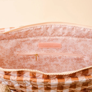 Bolso de Hombro Acolchado con Cierre de Cremallera y Logotipo Personalizado para <span class=keywords><strong>Mujer</strong></span>, con Correa para Carro - Product Image 4