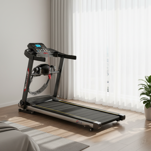 Caminadora Eléctrica Plegable Multifuncional Silenciosa 2026, Inalámbrica, para Ejercicio en Casa, Motor <span class=keywords><strong>de</strong></span> 2HP, 1-12km/h, Pantalla Digital - Product Image 1