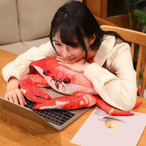 8723 OEM ODM Giocattoli Realistici in Peluche a Forma di Granchio Reale, Bambole di Animali Marini Realistici, Divertenti Regali di Halloween e Natale per Bambini - Product Image 4