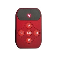 Duplicador de Control Remoto Multifrecuencia YET2127MKB de Fábrica, 300mhz-868mhz, 4 Botones, Recargable, Interruptor Electrónico para Abrir Puertas