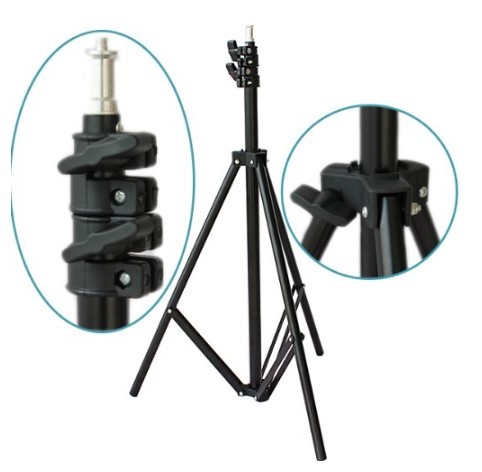 Light Stand Heavy Tripod for Photo Studio Softbox Video Flash Lighting Background Stand 2.1m Tripod