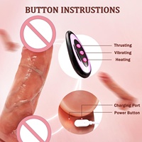 Weibliches Silikon-Masturbationsgerät Penis-Simulation Elektrische Spannungskanone Maschine zur Männlichen Verbesserung