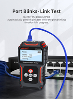 Probador de Cables de Red NOYAFA NF-8209S, RJ45 CAT5 CAT6, Rastreador de Cables, Buscador de Líneas de Red POE