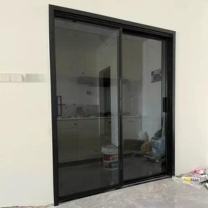 Porte patio coulissante en aluminium multi-panneaux moderne personnalisée avec double vitrage trempé 5+12A+5mm certifié AS2047 - Product Image 1