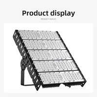 Projecteur LED réglable 250W IP65 pour terrain de sport avec compatibilité AC 85-265V