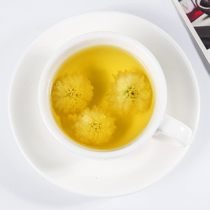 Tè alle Erbe Grezze <span class=keywords><strong>Dimagrante</strong></span> al Crisantemo <span class=keywords><strong>Bianco</strong></span> di Huangshan, Sapore Dorato di Sole di Luglio - Product Image 4