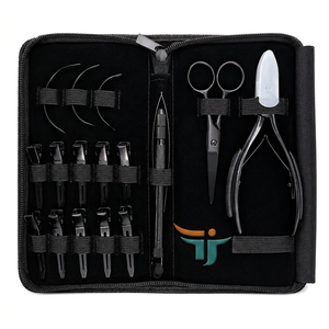 Pince professionnelle TEEJAY, très vendue, pour kit d'outils d'extension de cheveux, micro-perles, pour usage commercial. Prix d'usine OEM/ODM - Product Image 4