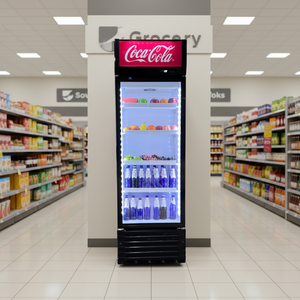 Refrigerador Vertical de Una Puerta para Bebidas, de Doble Temperatura, Apto para Uso en Exteriores, Hogares, Comercios y Supermercados, Directo de Fábrica - Product Image 6
