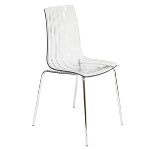 <span class=keywords><strong>Tabouret</strong></span> de <span class=keywords><strong>Bar</strong></span> en <span class=keywords><strong>plexiglas</strong></span> Transparent, chaise Unique en <span class=keywords><strong>plexiglas</strong></span>, chaise en Lucite acrylique robuste avec Base chromée - Product Image 1