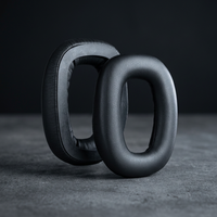 Coussinets d'oreille en cuir protéiné de qualité supérieure pour Logitech Astro A30 A 30, coussinets de remplacement pour casque sans fil, housses en éponge