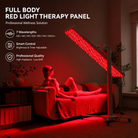 Panneau de luminothérapie LED professionnel sur pied, corps entier, haute intensité, 660nm 850nm 810nm 830nm, pour la récupération