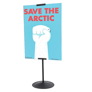 Gấp Kim Loại Giá Vẽ Quảng Cáo Đứng Giá Vẽ Khung Sắt Vòng Cơ Sở Nghệ Sĩ Hai Mặt Poster <span class=keywords><strong>Banner</strong></span> Xách Tay Hiển Thị Đứng Dễ Dàng - Product Image 2