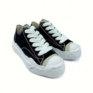 Zapatillas de Lona de Lujo con Cordones para <span class=keywords><strong>Hombre</strong></span>, Cómodas, de Alta Calidad, Negras, Casuales, para Caminar - Product Image 1