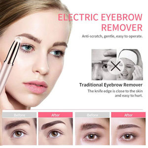 Le plus récent Usb charge électrique tondeuse à sourcils maquillage indolore sourcils épilateur rasoir rasoirs épilateur pour le visage femmes épilateur - Product Image 6