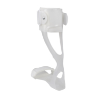 Attelle dynamique AFO pour pied tombant avec contrôle de l'inversion pour l'assistance à la dorsiflexion et la correction active de la marche