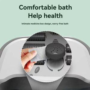 Usine à usage domestique Vente en gros Détox Pédicure <span class=keywords><strong>Portable</strong></span> Pliable Électrique Masseur de pieds Lavabo Machine à laver <span class=keywords><strong>Spa</strong></span> Température constante - Product Image 3