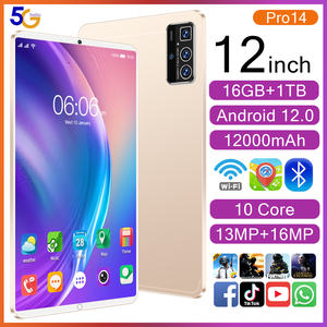 Sıcak Yeni 2025 Mini <span class=keywords><strong>Tablet</strong></span> PC, 16GB RAM, 1TB ROM, Çift SIM, 12 İnç Ekran ve 4G/5G Ağ Mobil Telefonu - Product Image 2