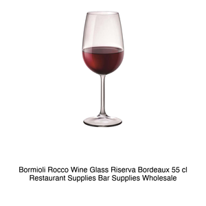 Verre à vin Bormioli Rocco Bordeaux Reserve 55 cl H 23,3 cm Ø 6,7 cm - Product Image 2