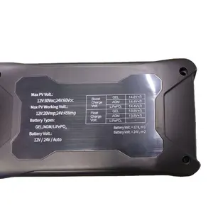 Controlador de Carga <span class=keywords><strong>Solar</strong></span> <span class=keywords><strong>MPPT</strong></span> M2420P 20A Helios, <span class=keywords><strong>Regulador</strong></span> <span class=keywords><strong>Solar</strong></span> de 12V 24V para <span class=keywords><strong>Baterías</strong></span> de Gel, AGM, Litio y LiFePO4, Portátil - Product Image 2
