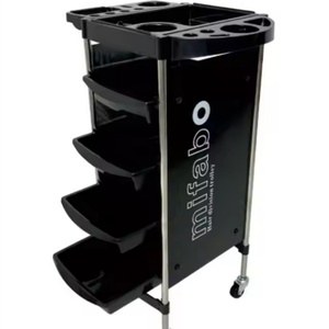 Chariot de salon de coiffure multifonctionnel à trois niveaux, mobilier de salon de beauté - Product Image 2