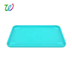 Tapis de loisirs créatifs en silicone en gros, tapis de jeu, tapis de table en silicone pour enfants avec bords surélevés - Product Image 2