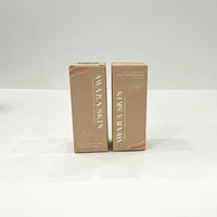 Boîte pliante en carton robuste personnalisée, imprimée, 350 g/m², FBB blanc, pour l'emballage de flacons d'huiles parfumées pour la maison