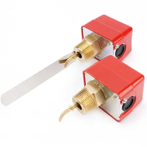 HFS-25 Flow Sensor Multipurpose Replacement Control Switch Full Automatic Paddle Plumbing Liquid Water Copper Measurement 220V brand-new
