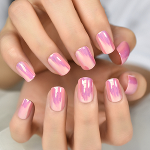 Nouvelle arrivée 24 pièces/boîte ongles à presser marque privée nail art artificiel pour l'application du doigt <span class=keywords><strong>prix</strong></span> <span class=keywords><strong>de</strong></span> gros - Product Image 4