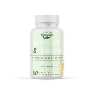 Cápsulas de Chlorella Orgánica Premium, Polvo de Pared Celular Rupta, Alto Contenido de Clorofila, Hierro y Proteínas, Apoyo Inmunológico y Digestivo para Adultos - Product Image 1