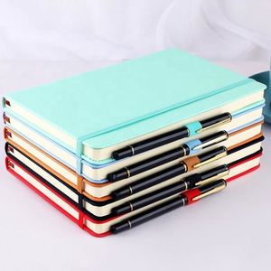 Office School Supplier <b>A5</b> PVC <b>Spiral</b> Diary Custom Writing Journal <b>Notebook</b> with Elastic Band Gift Customized Size - Product Image 4